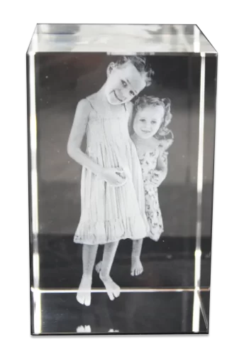 חריטת תלת מימד קריסטל 3D