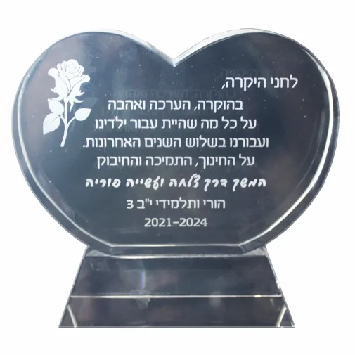 מגן זכוכית לב