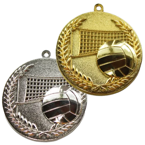 מדליות כדור רשת / כדורעף 65 מ"מ.